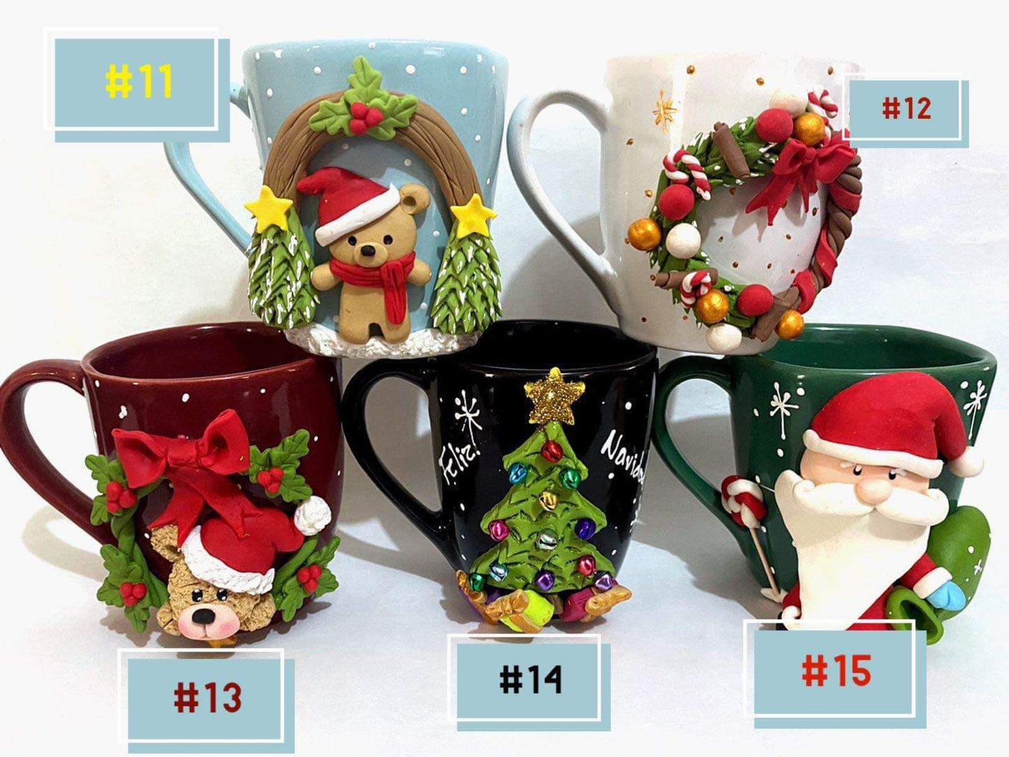 Tazas navideñas Pt.1