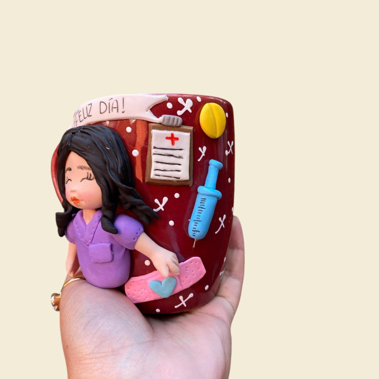 Taza enfermera extra accesorios