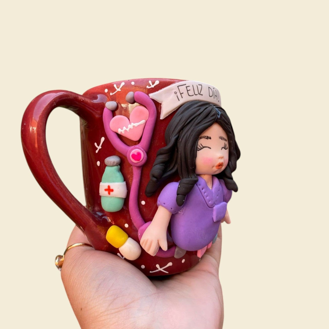 Taza enfermera extra accesorios