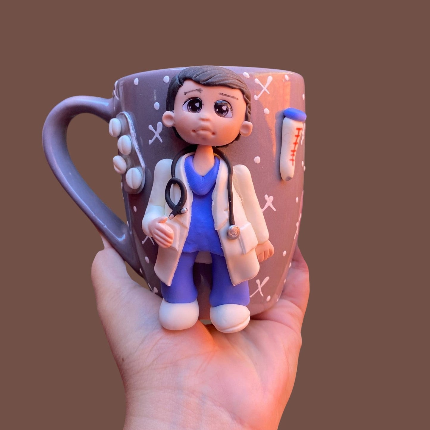 Taza para hombres médicos generales