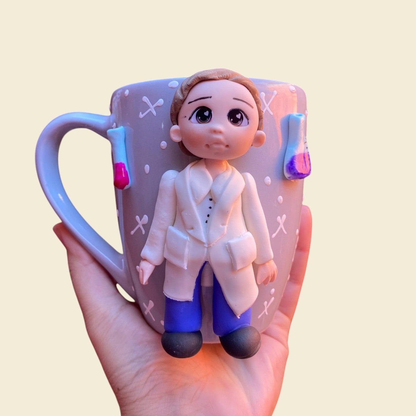 Taza para hombre químico