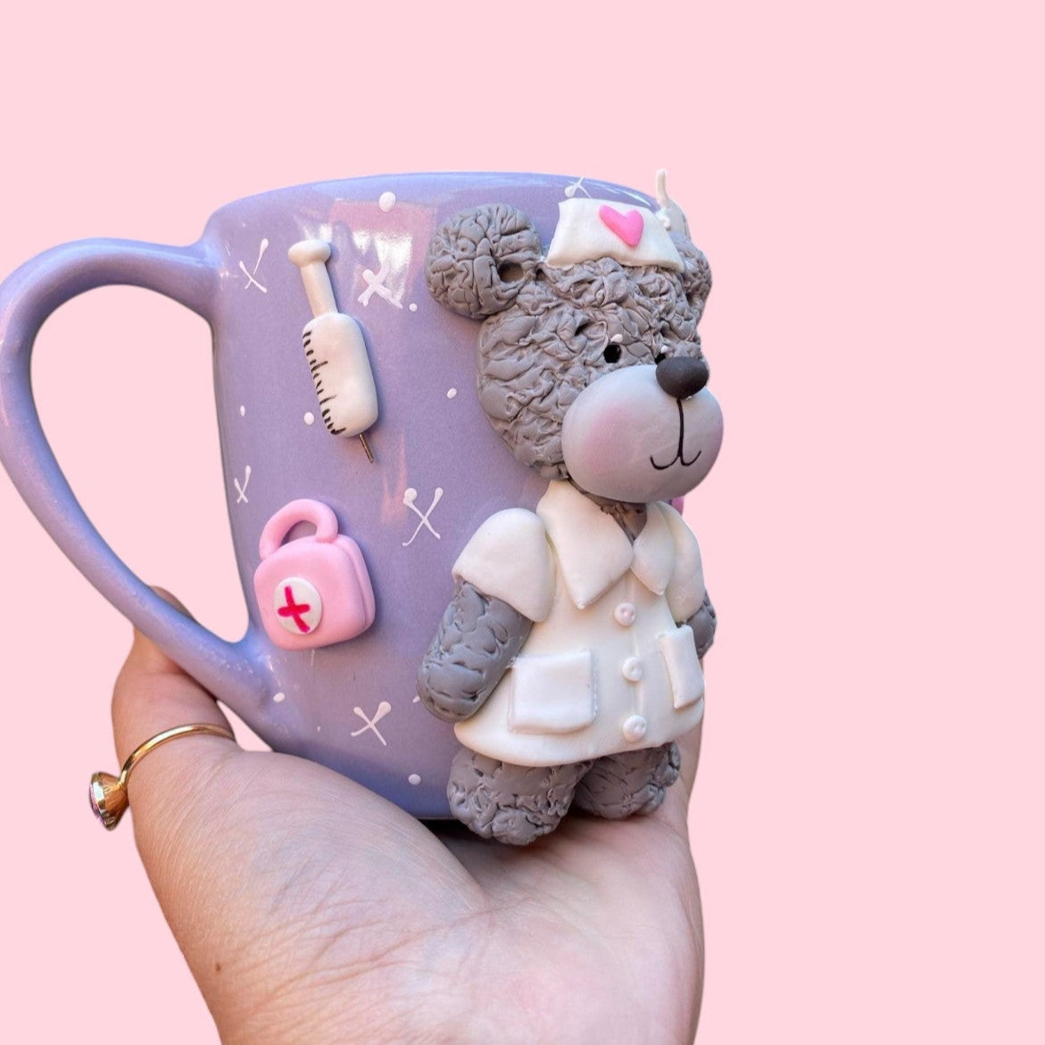 Taza Osita Enfermera