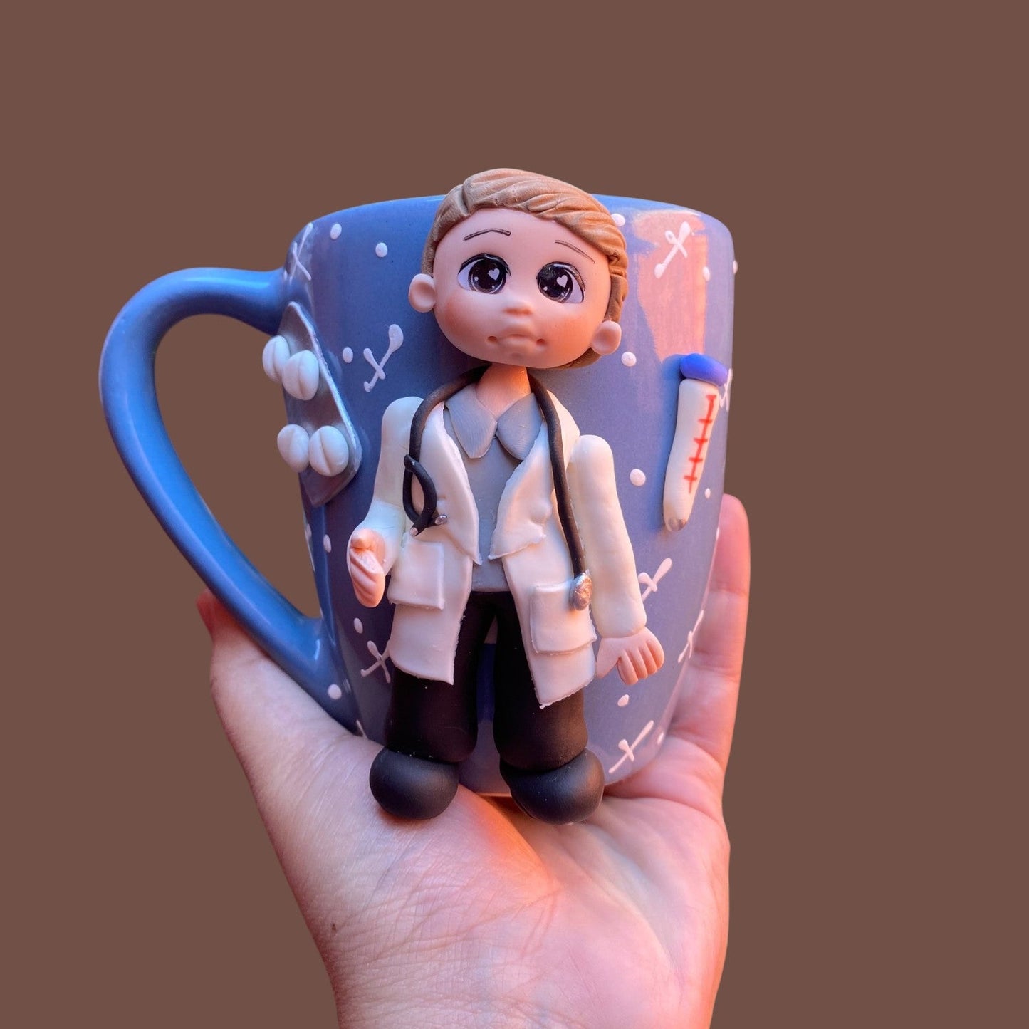 Taza para hombres médicos generales