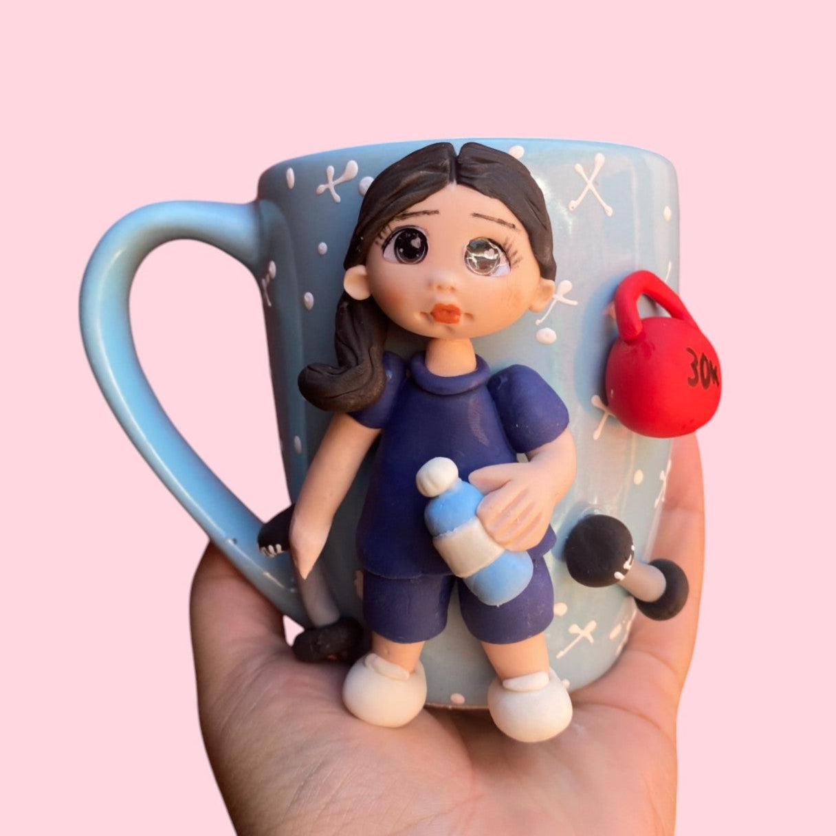 Tazas personalizadas con accesorios