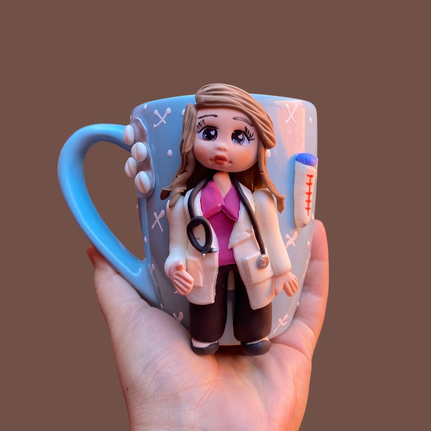 Taza para mujer médico general