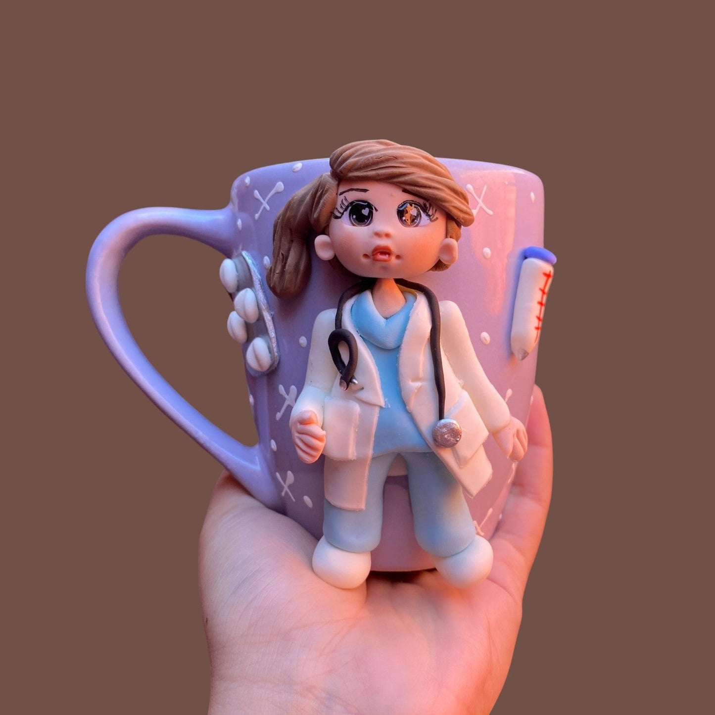 Taza para mujer médico general