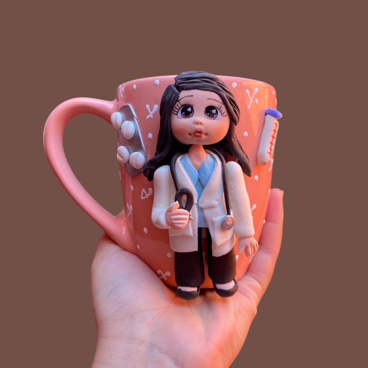 Taza para mujer médico general
