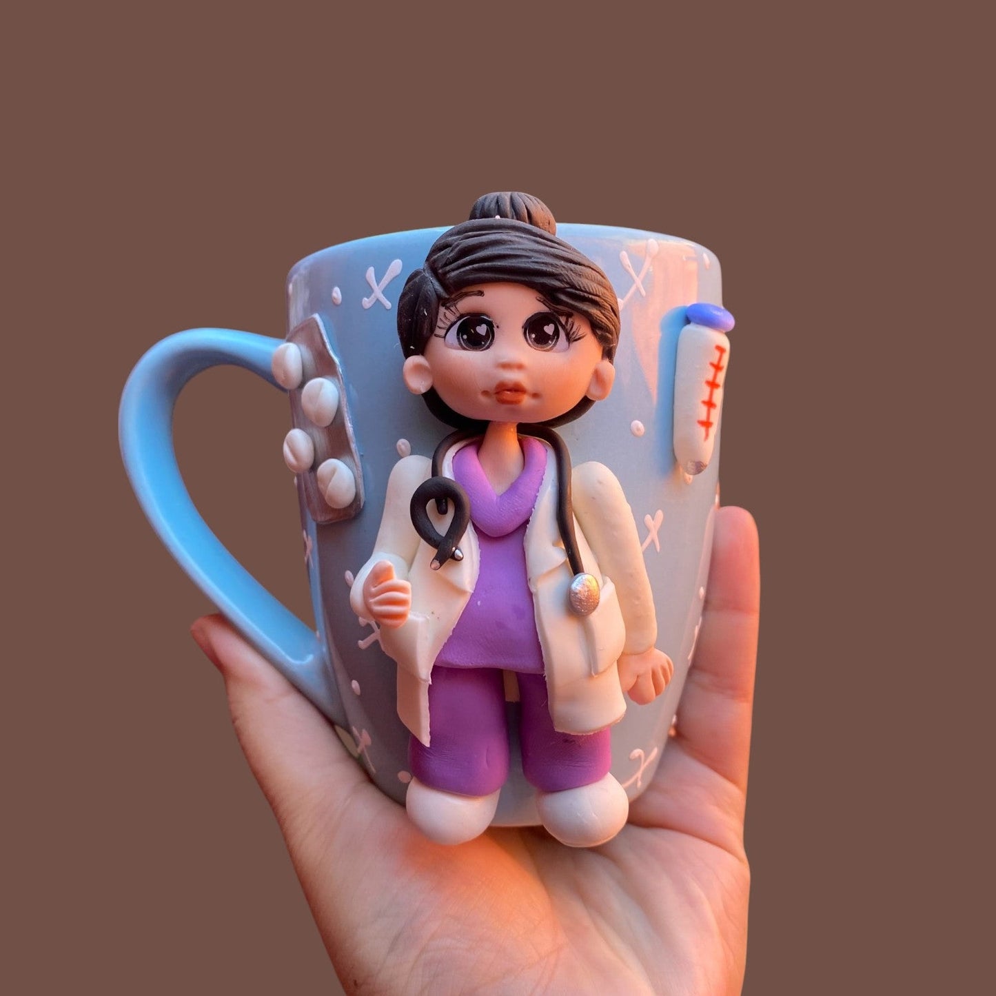 Taza para mujer médico general