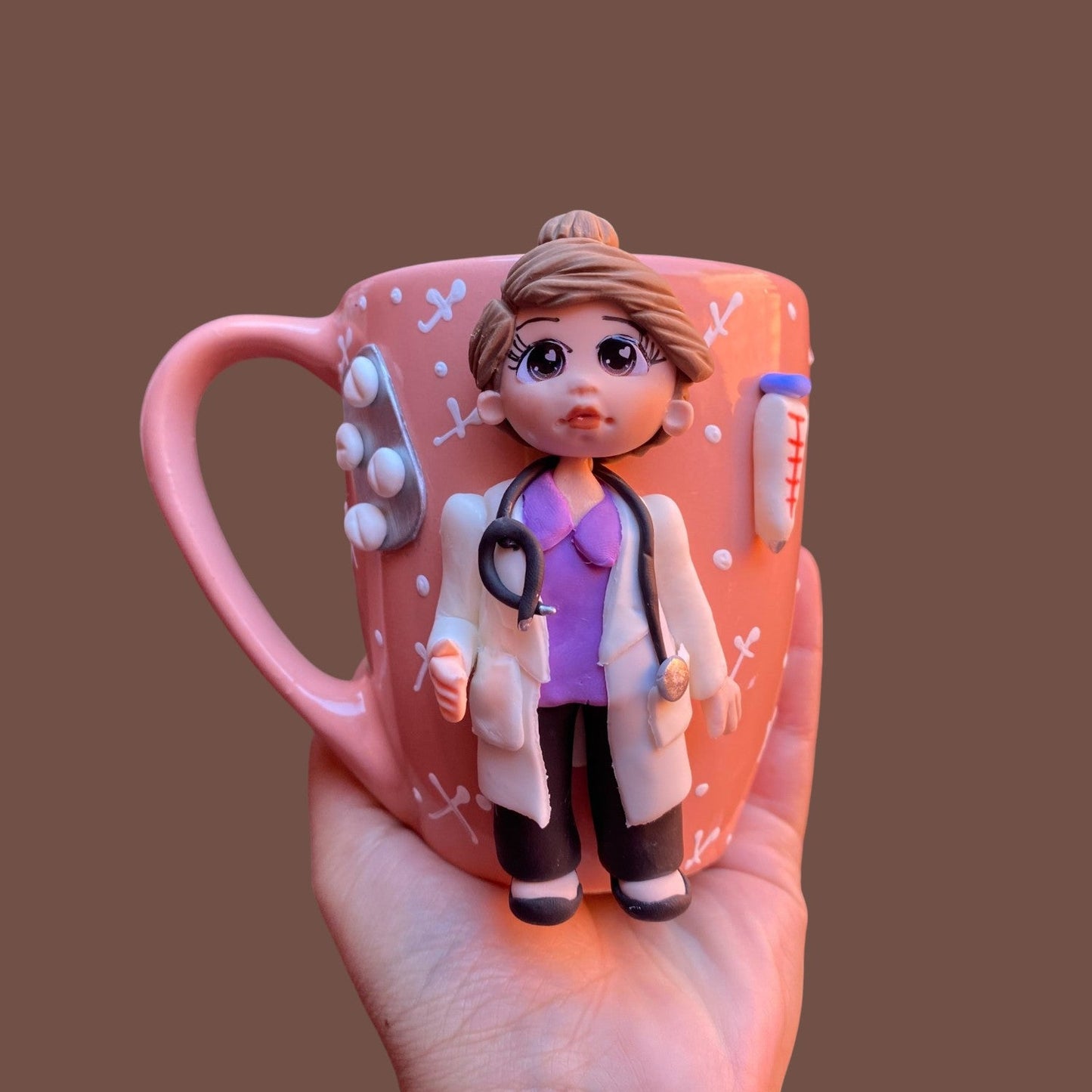 Taza para mujer médico general