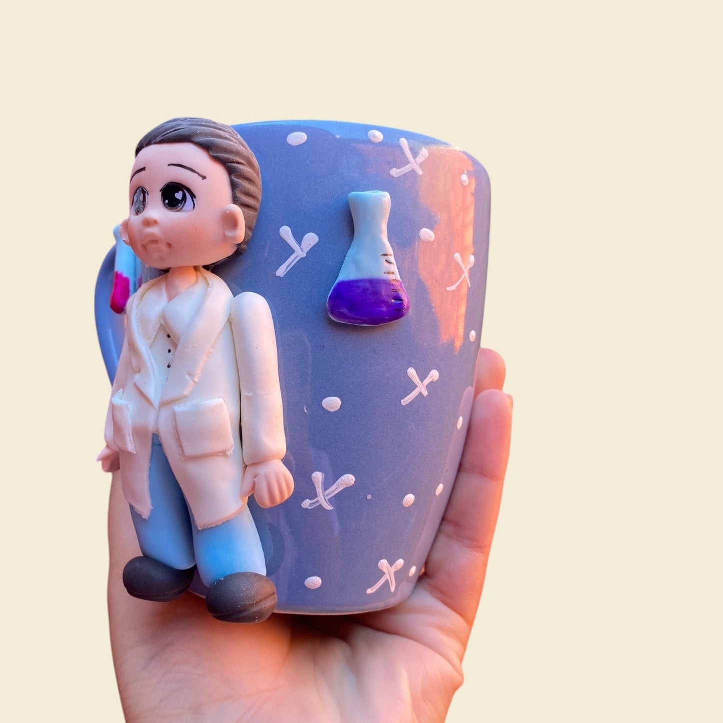 Taza para hombre químico