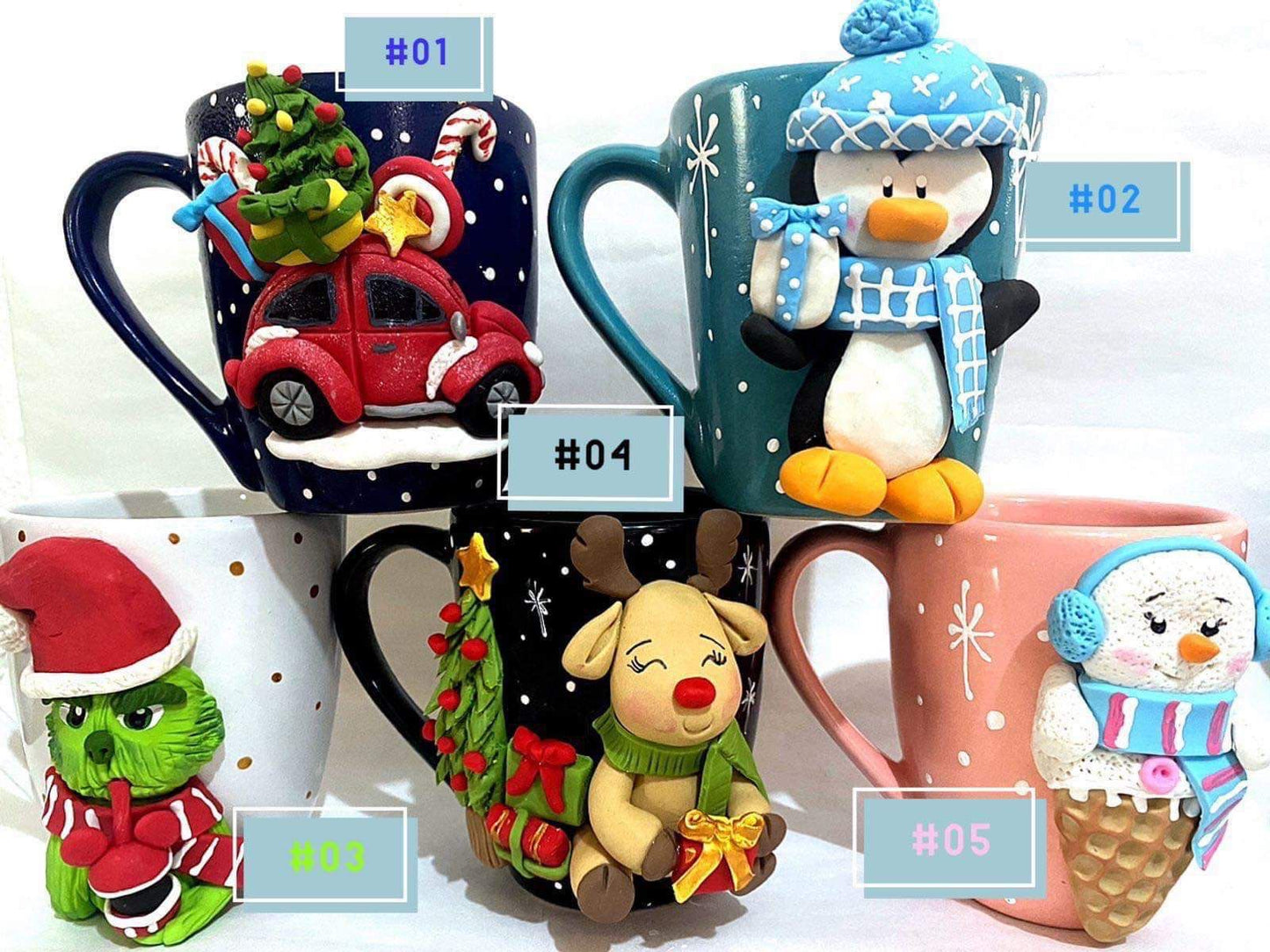 Tazas navideñas Pt.1