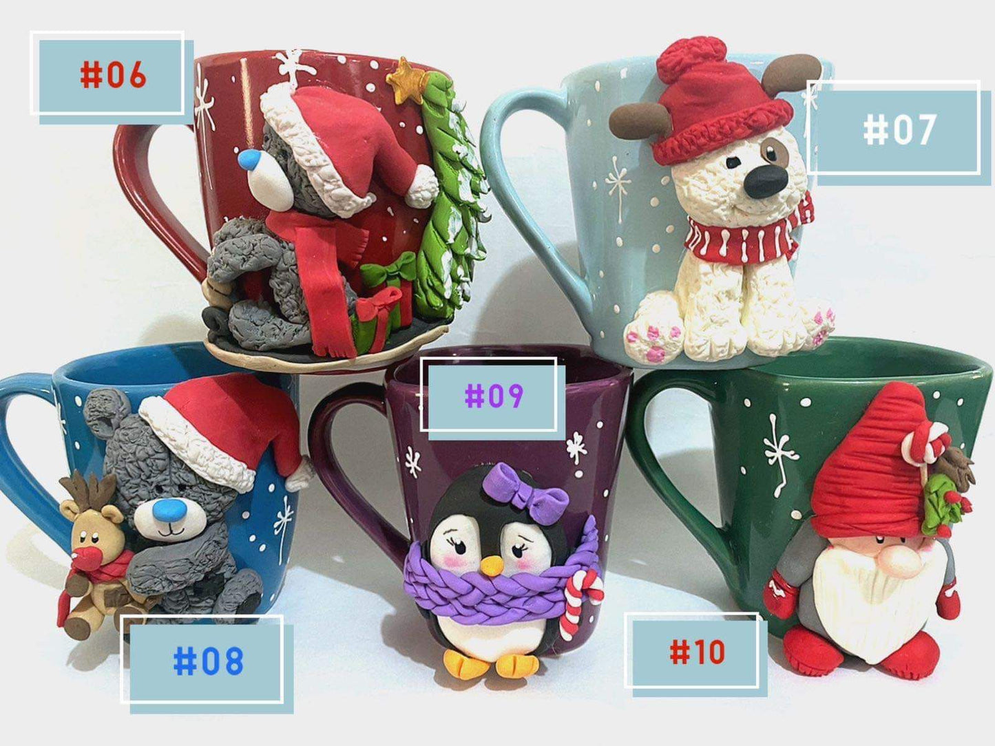 Tazas navideñas Pt.1