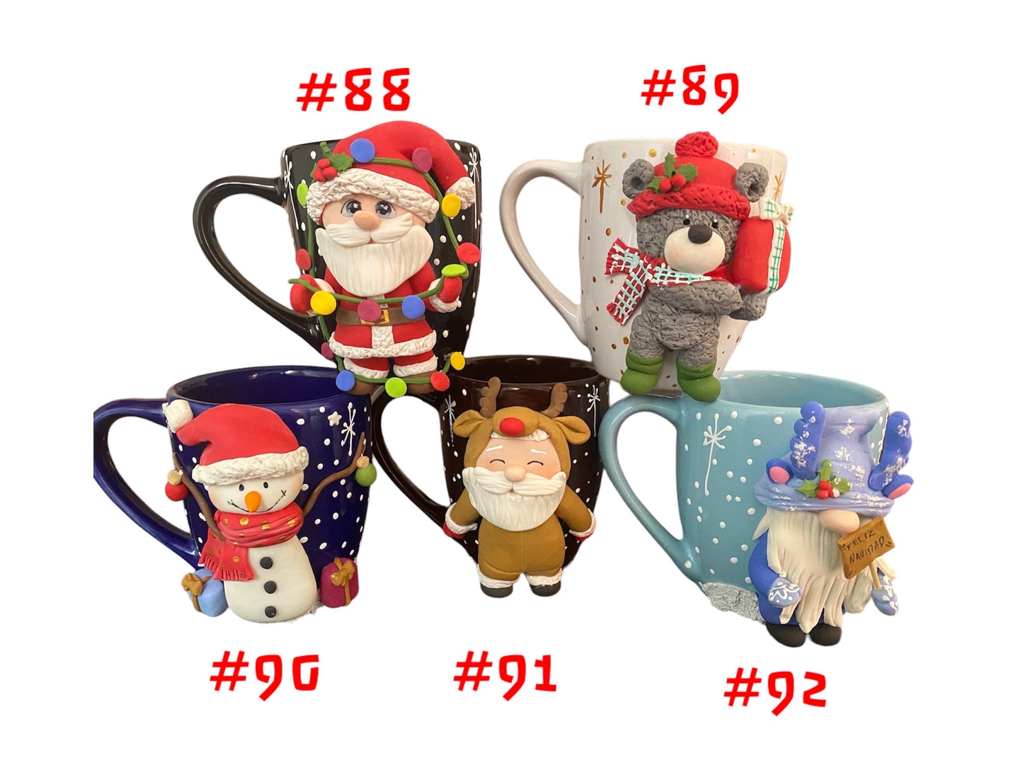 Tazas navideñas Pt.6