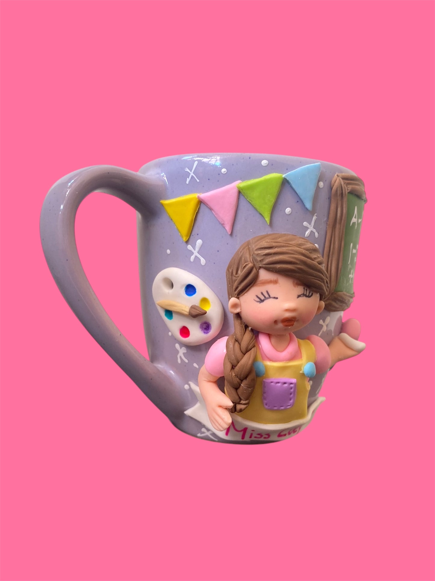 Taza maestros banderín