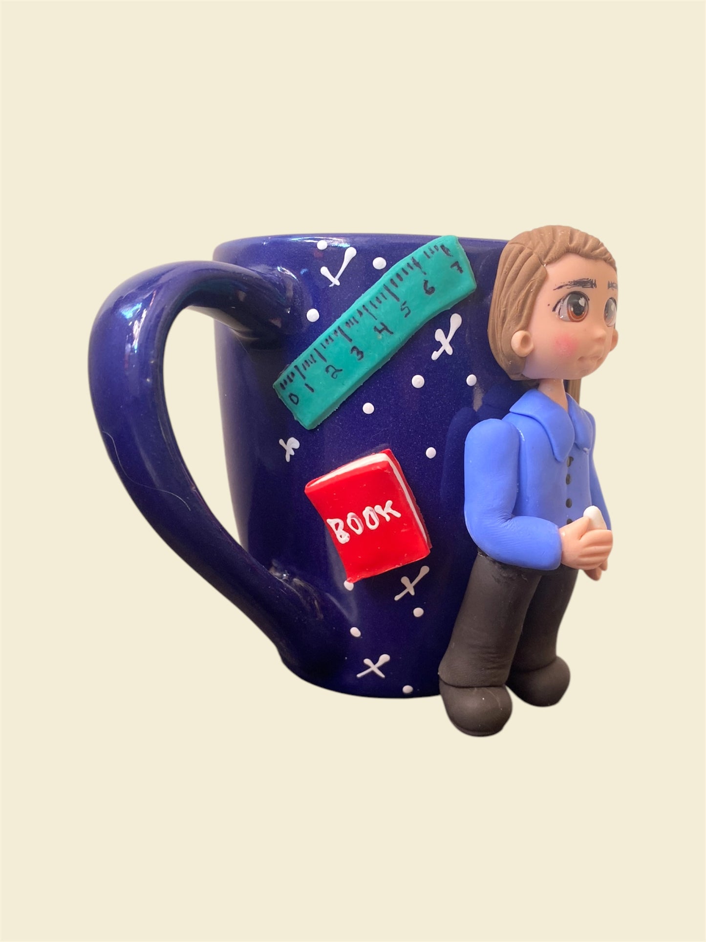 Taza maestro con pizarrón