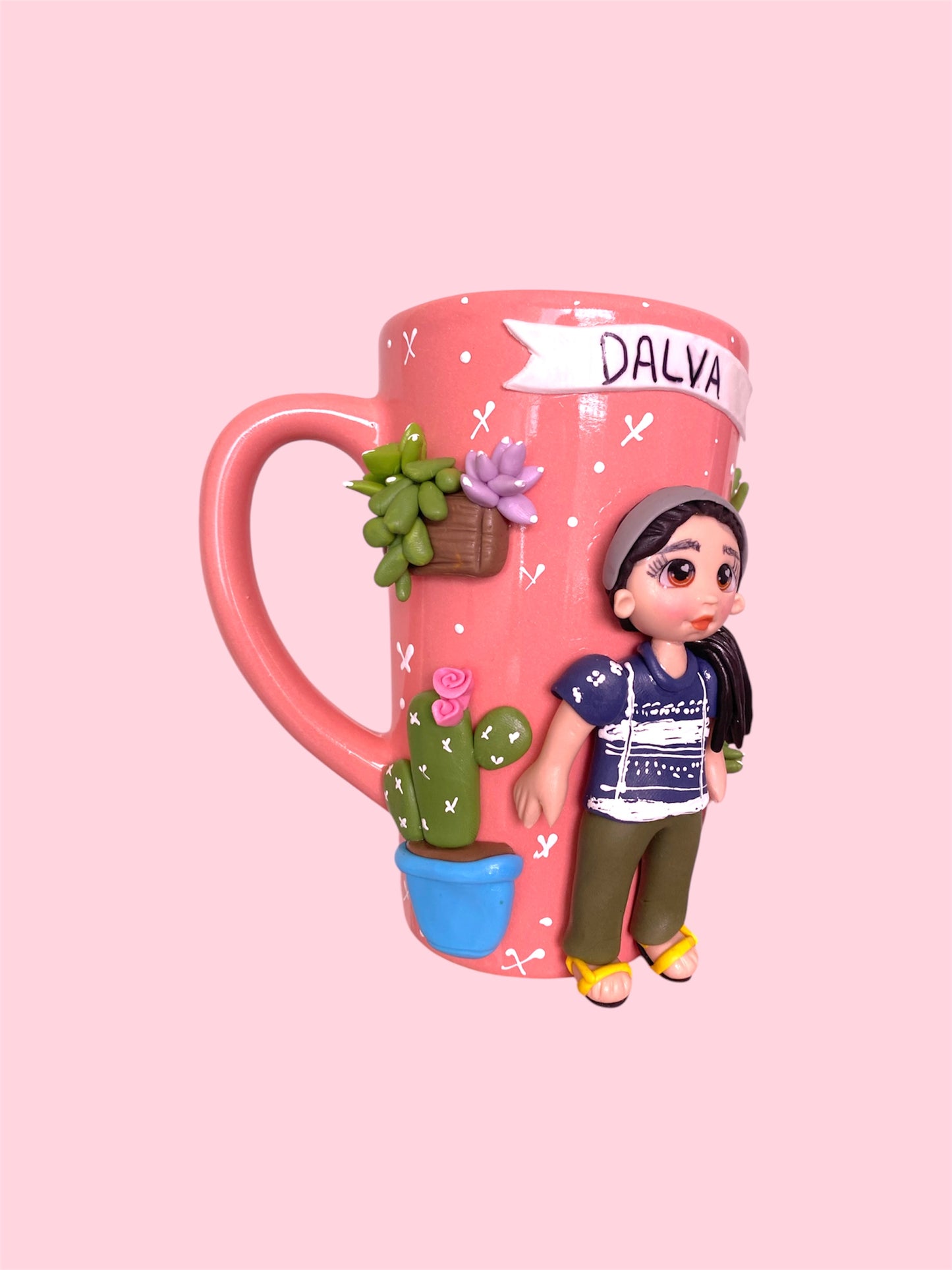 Taza larga plantas lover