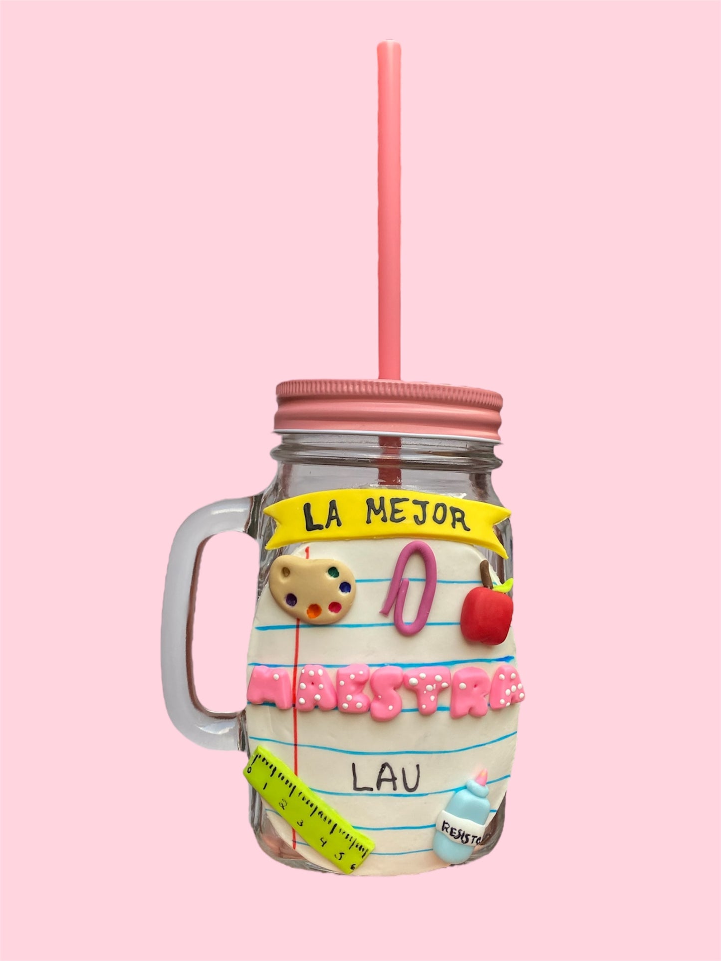 Vaso para día del maestro