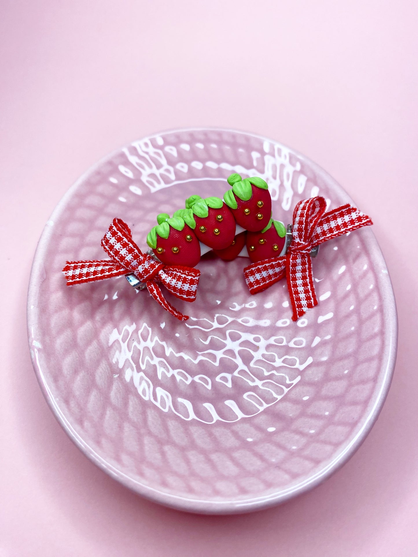 Broches de fresa
