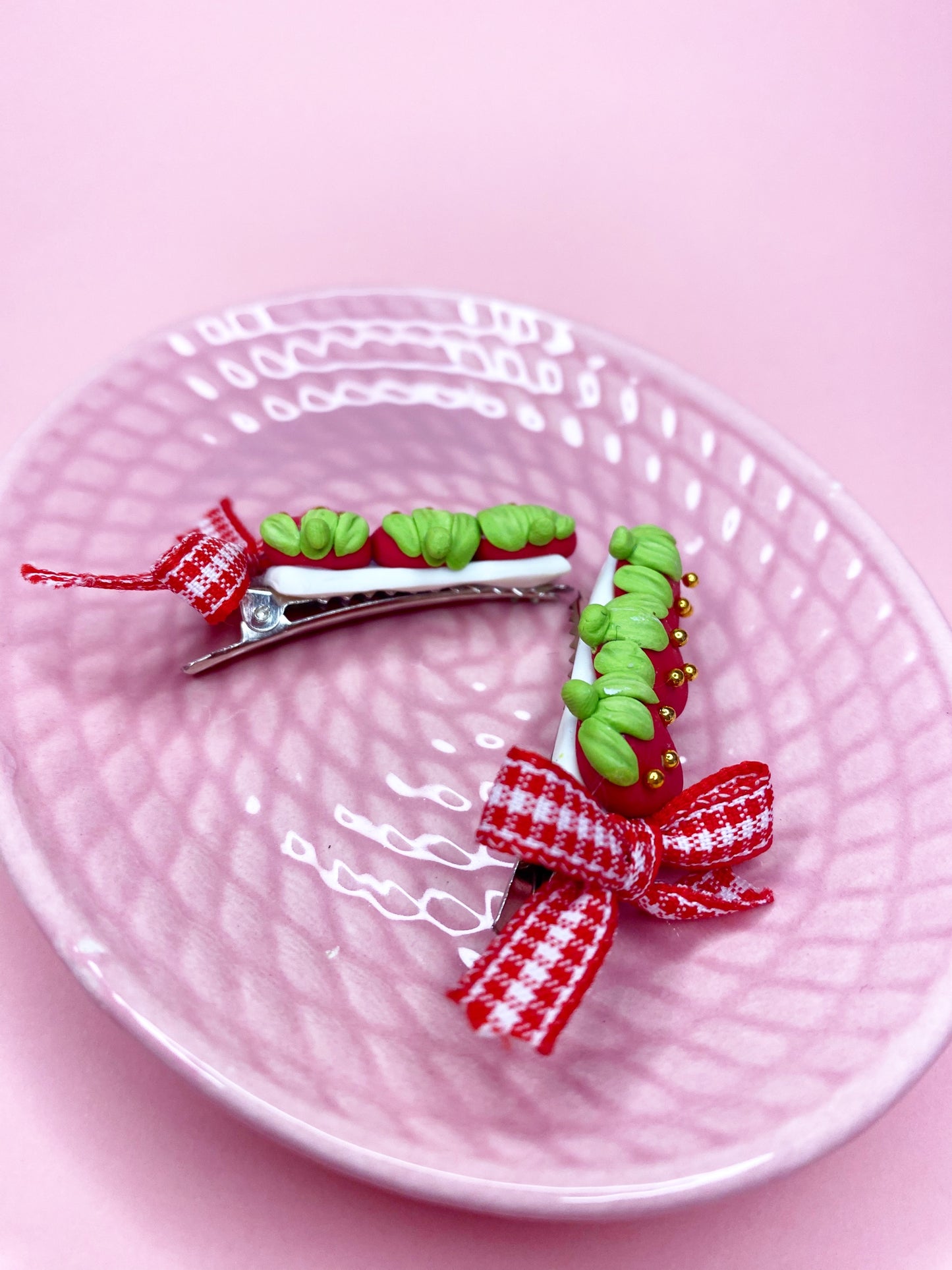 Broches de fresa