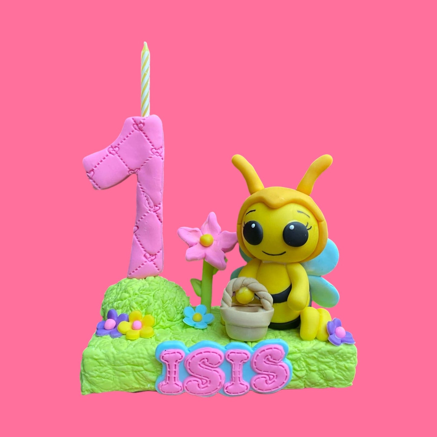 Vela personalizada Abejita chiquitita