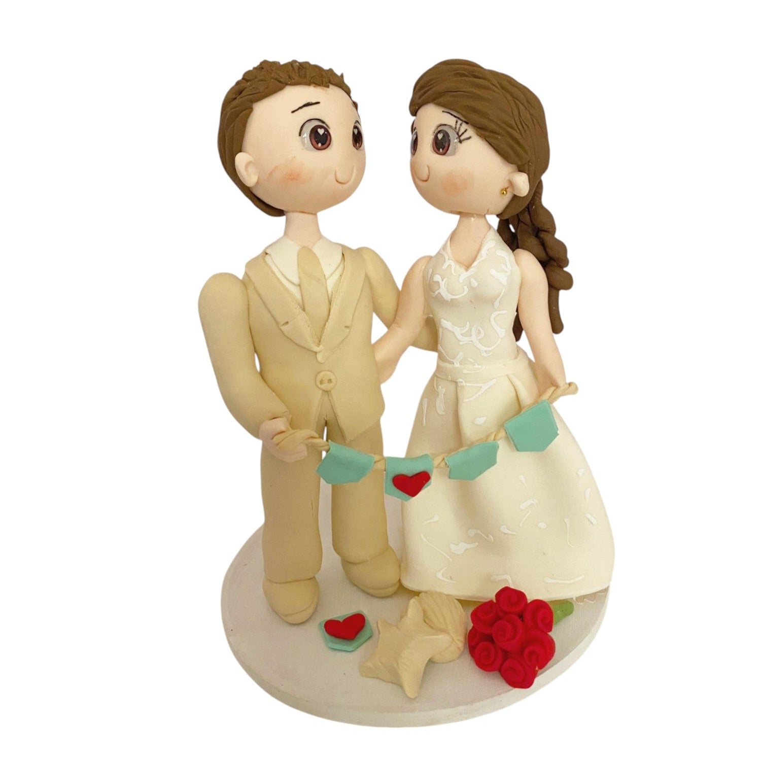 Novios para pastel