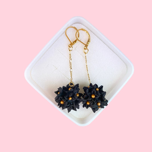 Aretes esfera floral