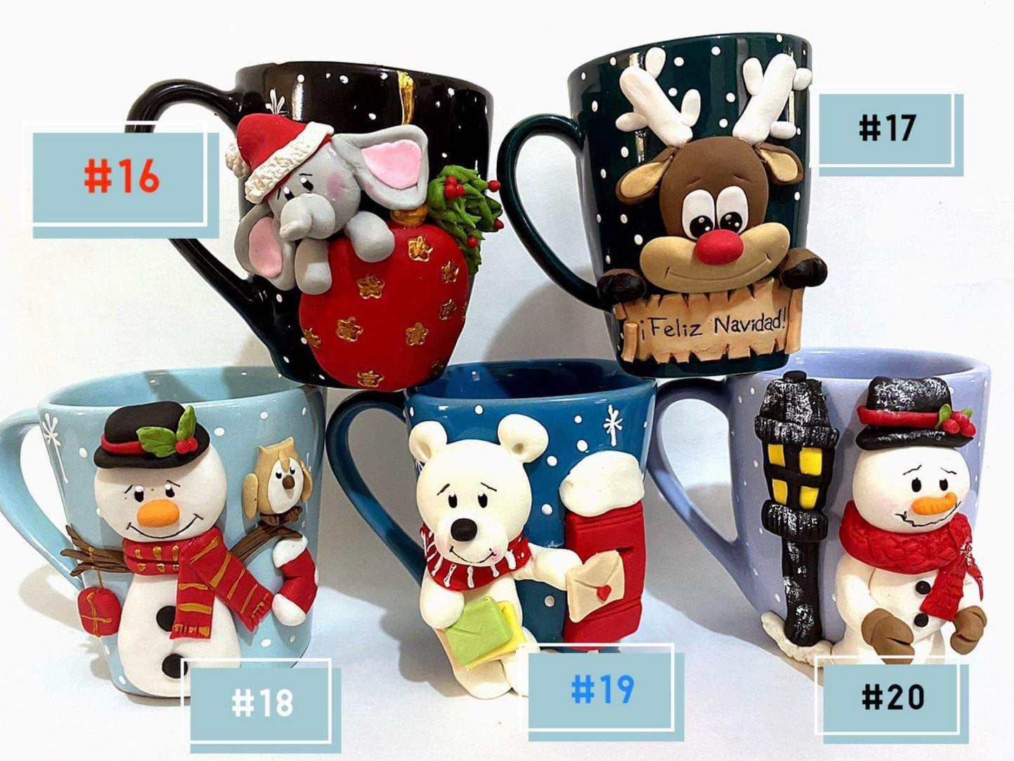 Tazas navideñas Pt.2