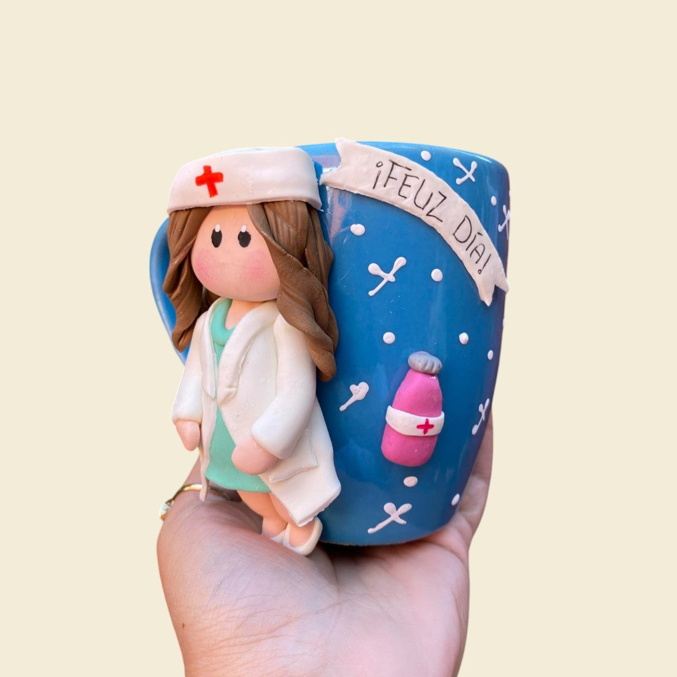 Taza enfermera estilo Santoro