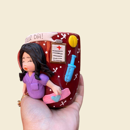 Taza enfermera extra accesorios