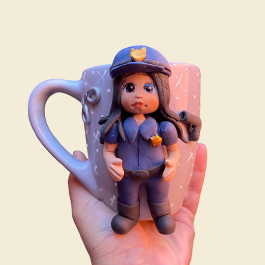 Taza para policía