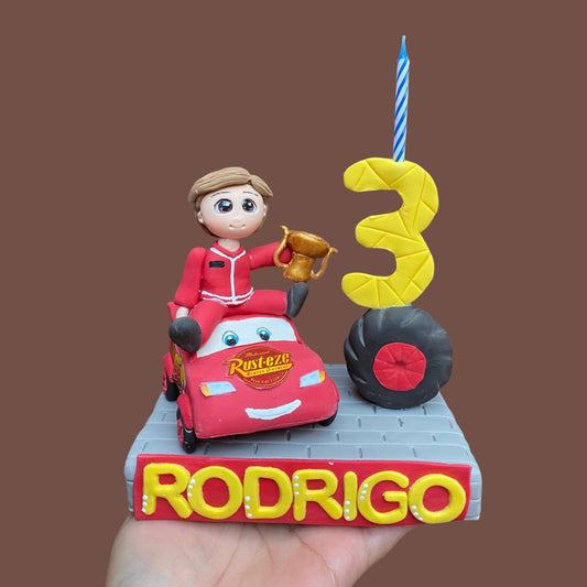 Vela personalizada Cars