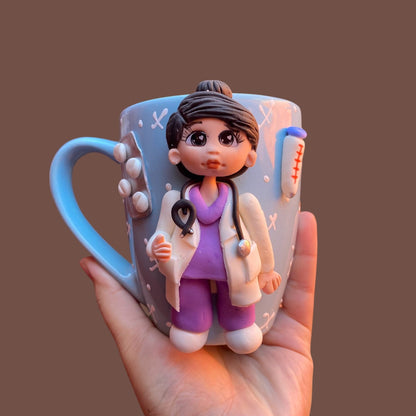 Taza para mujer médico general