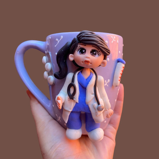 Taza para mujer médico general
