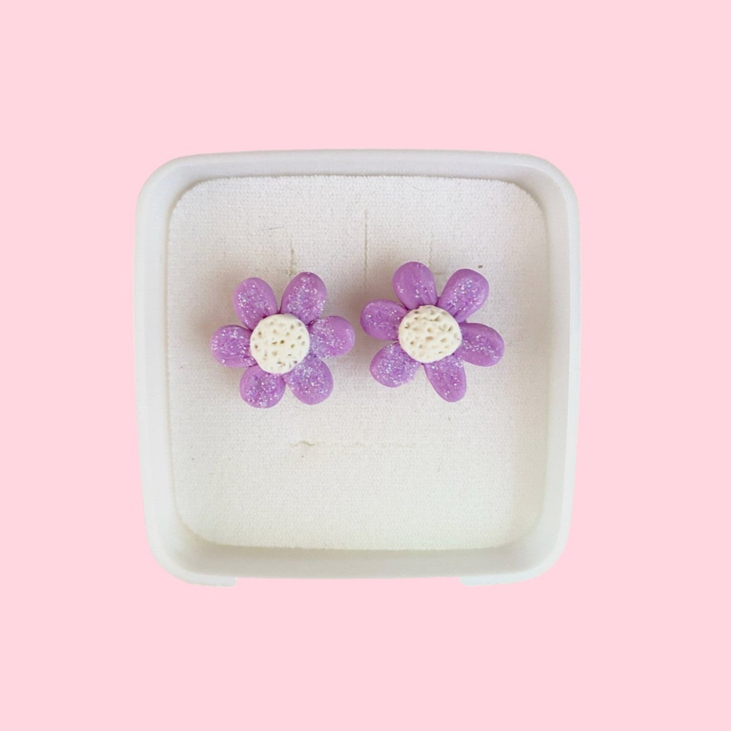 Aretes Brillo de Flor