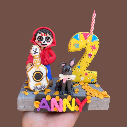 Vela personalizada Coco