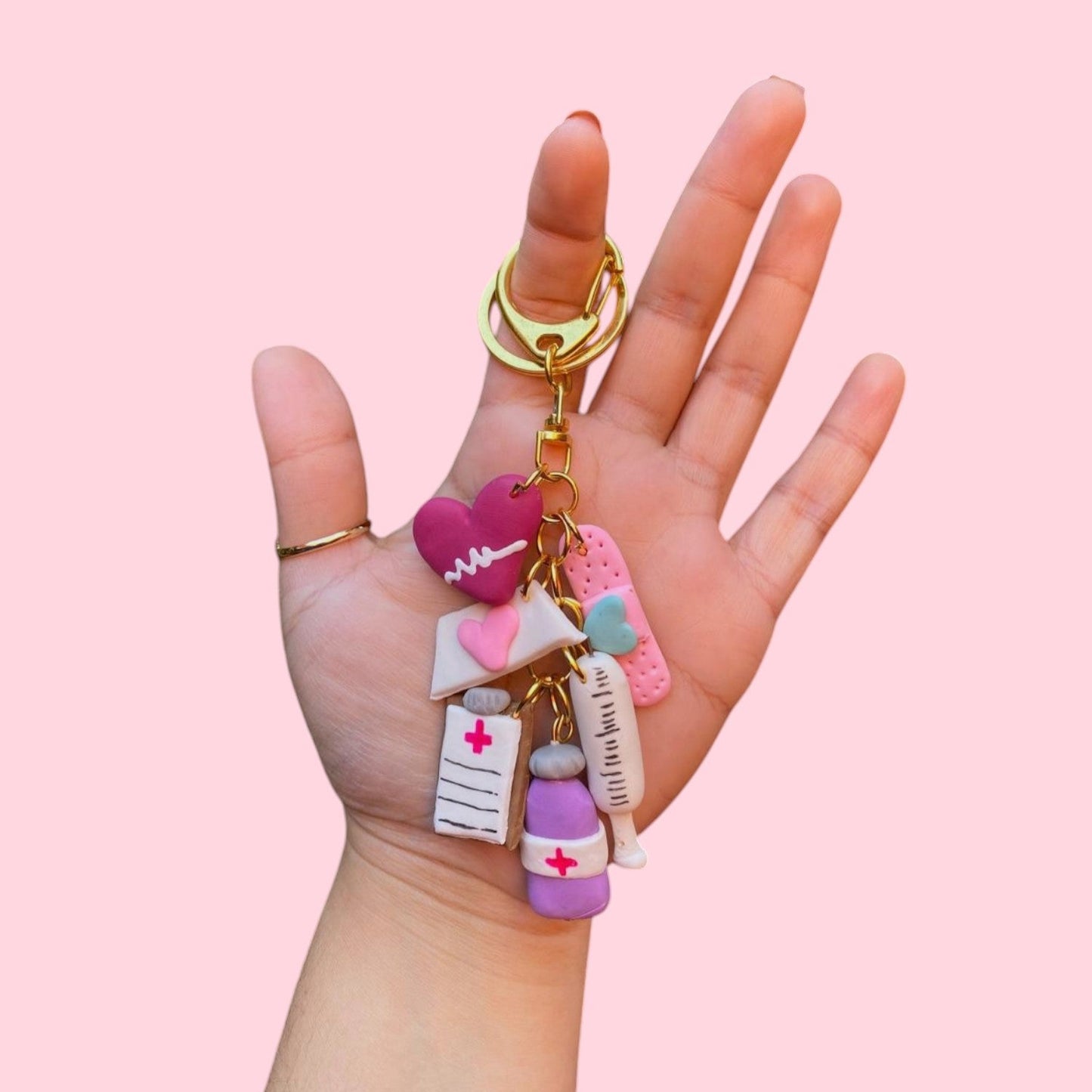 Llavero de accesorios de enfermeria