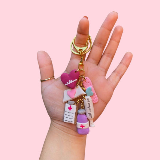 Llavero de accesorios de enfermeria