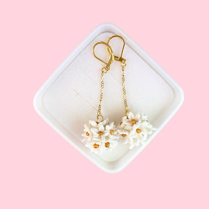 Aretes esfera floral