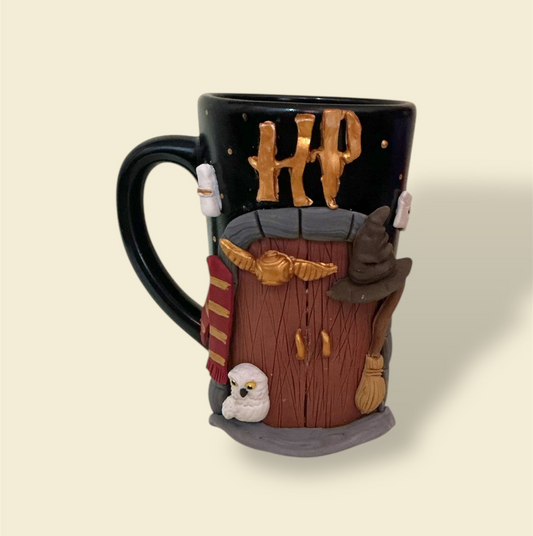 Taza larga Harry Potter