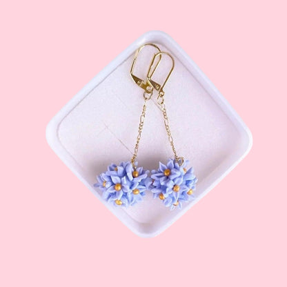 Aretes esfera floral
