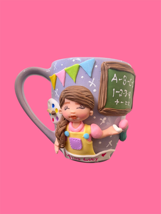 Taza maestros banderín