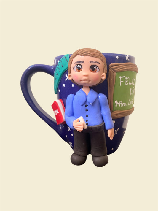 Taza maestro con pizarrón