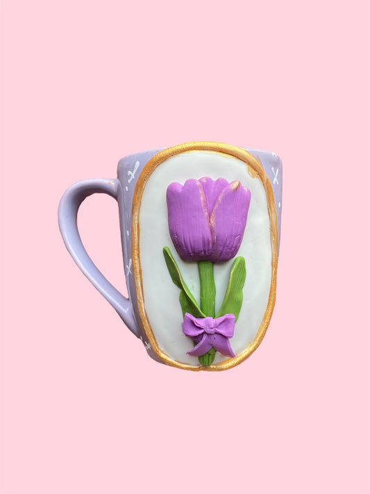 Taza marco de tulipán