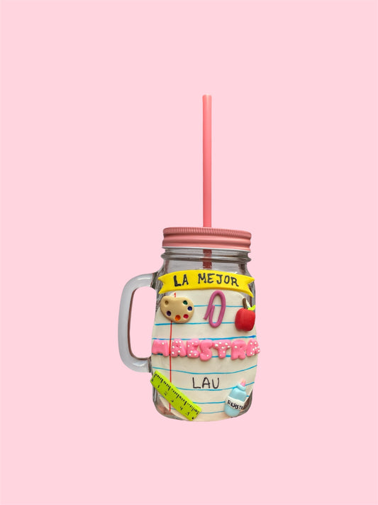 Vaso para día del maestro