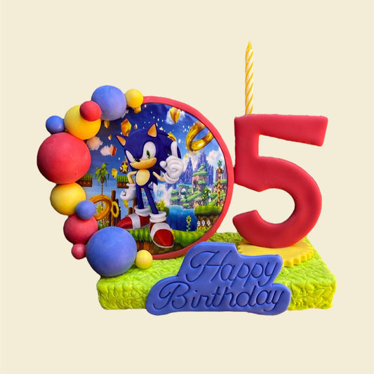 Vela de globos Sonic