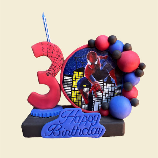 Vela de globos Spiderman