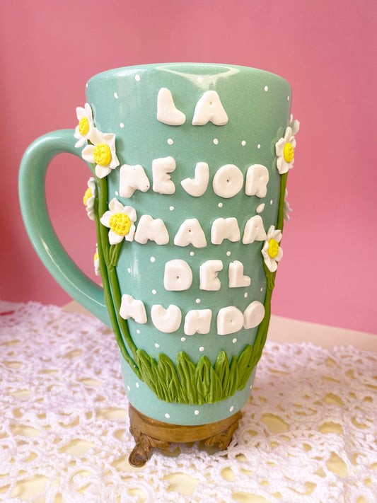 Taza con frase personalizada