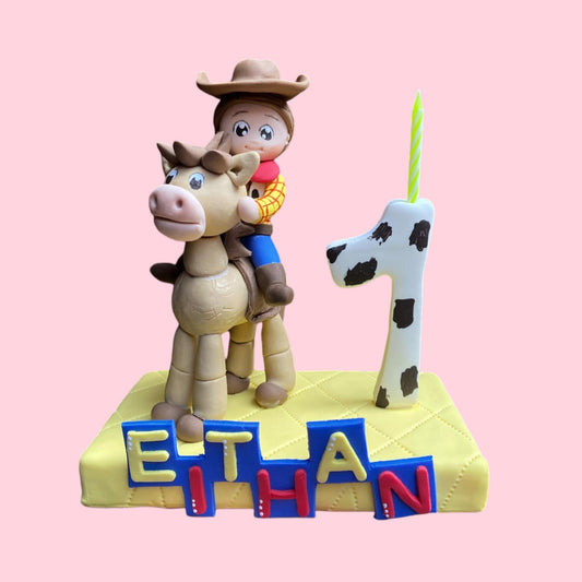 Vela personalizada Woody y Tiro al blanco
