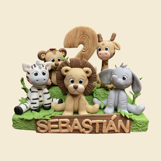Vela personalizada safari