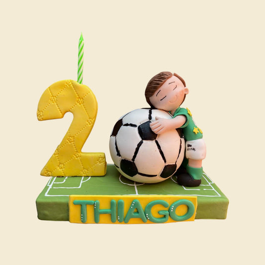 Vela personalizada futbol